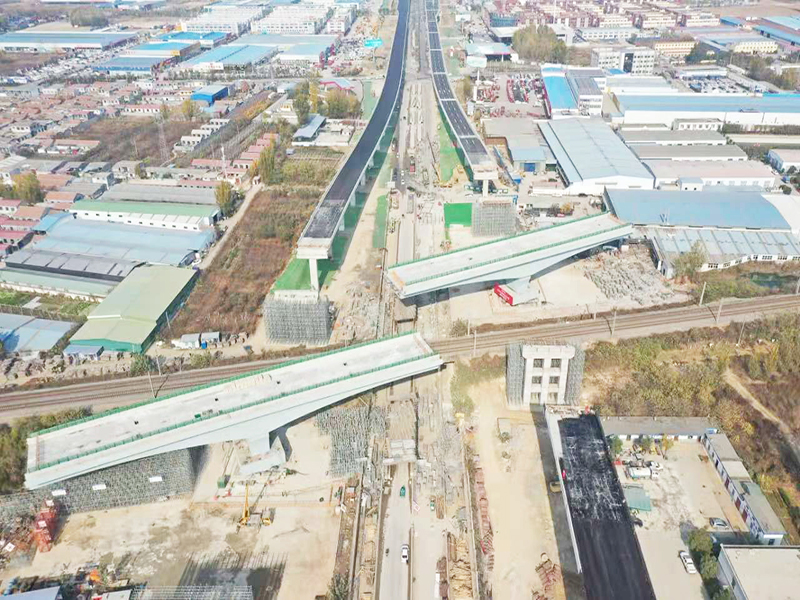 喜迎双桥转体成功 || 通车在即，未来小北湖二手车大市场交通将更加便利！